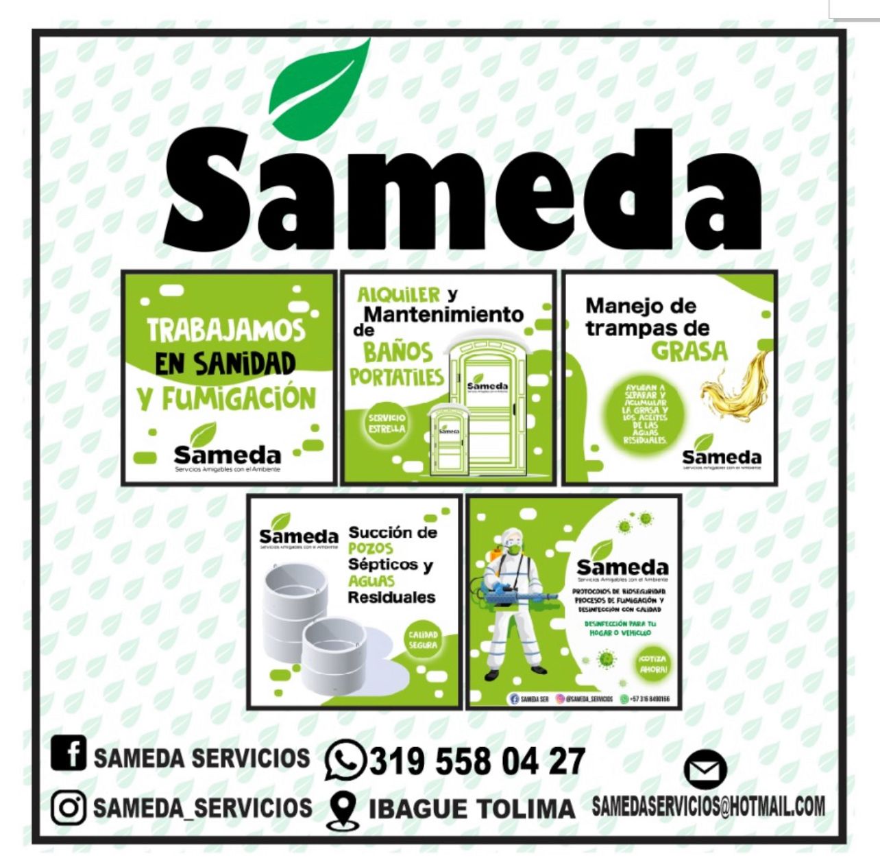 Sanidad ambiental y baños portátiles